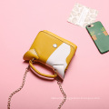 2017 bags handmade purses for girls purse handbag shoulder bag with yellow